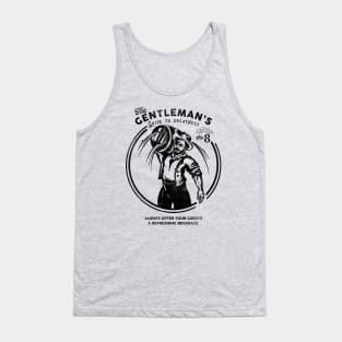 "The Gentleman's Guide To Greatness" Cool Retro Beer Shirt Art Tank Top